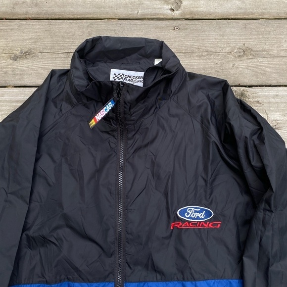 Vintage 90s Ford Racing NASCAR Jacket XL - Picture 3 of 9